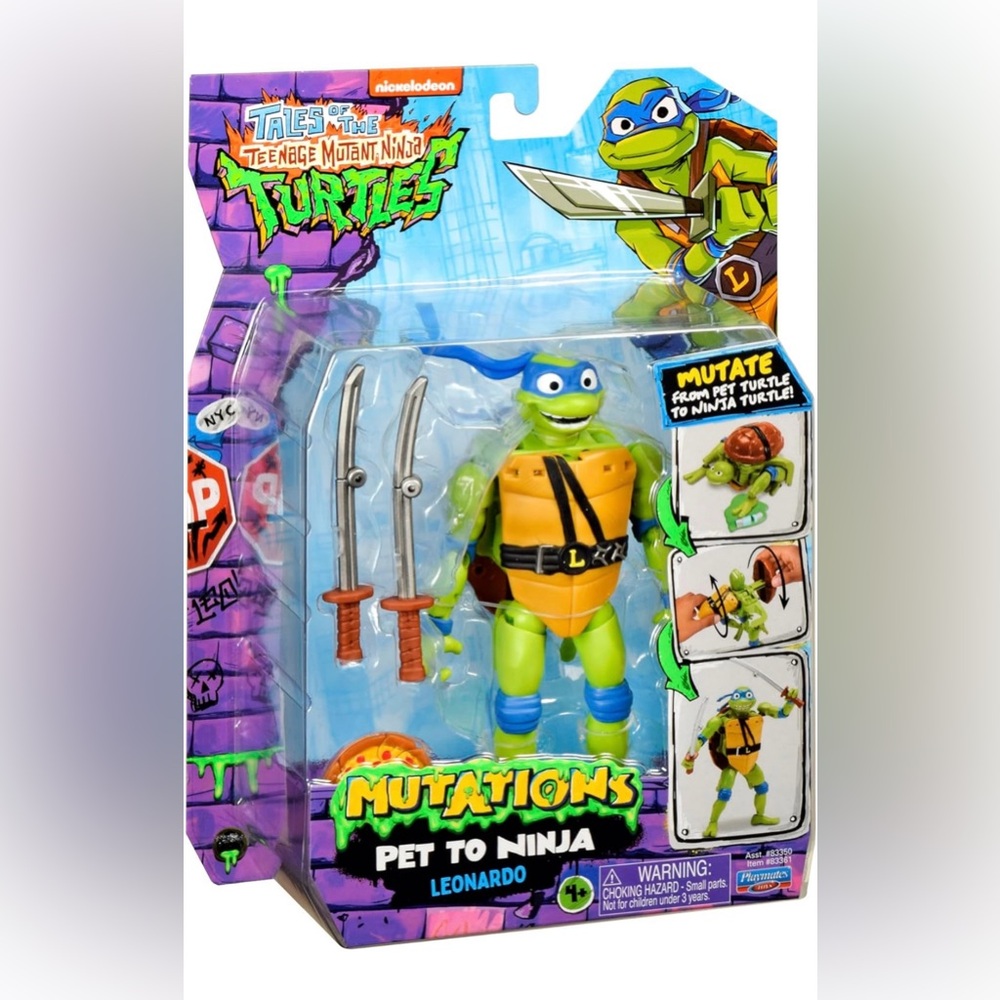 Teenage Mutant Ninja Turtles Mutations Leonardo Figure